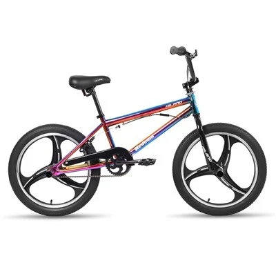 Joykie Hiland 20-tolline Kids BMX-ratas poiste tüdrukutele vanuses 5–12, 360-kraadine rootori vabaltujumine, 4 pegs ühe kiirusega laste BMX-jalgratast, mitu värvi